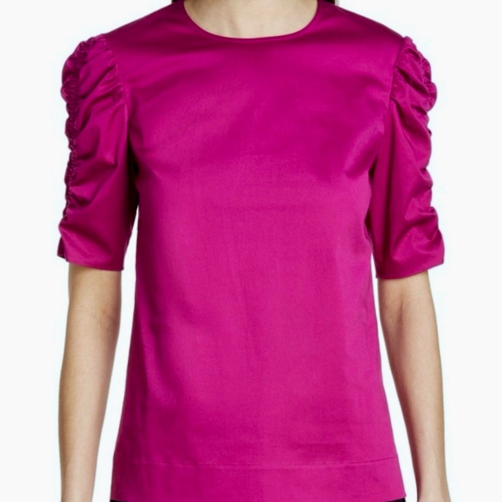 Ted Baker London fuchsia blouse, sz 3 UK, 8 US